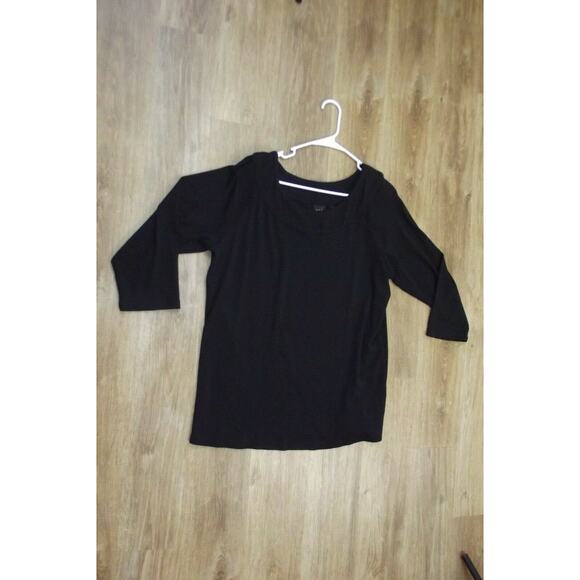 RAFAELLA STUDIO Womens Knit Pullover TOP - Size 2X - Black - Picture 3 of 10